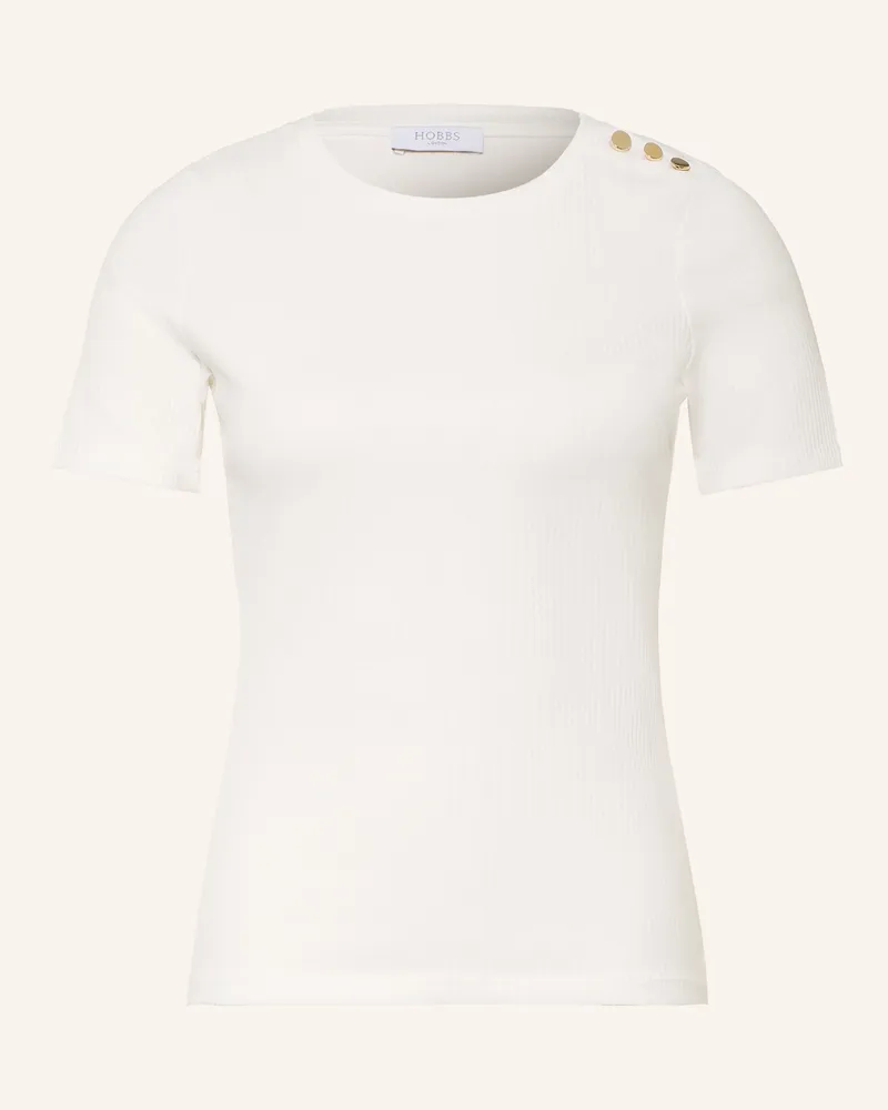HOBBS London T-Shirt Tamsin weiss Creme