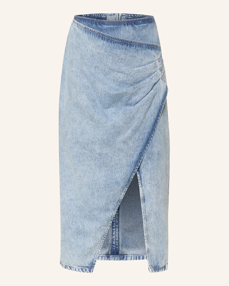 HUGO BOSS Jeansrock in Wickeloptik C PLEATED 411