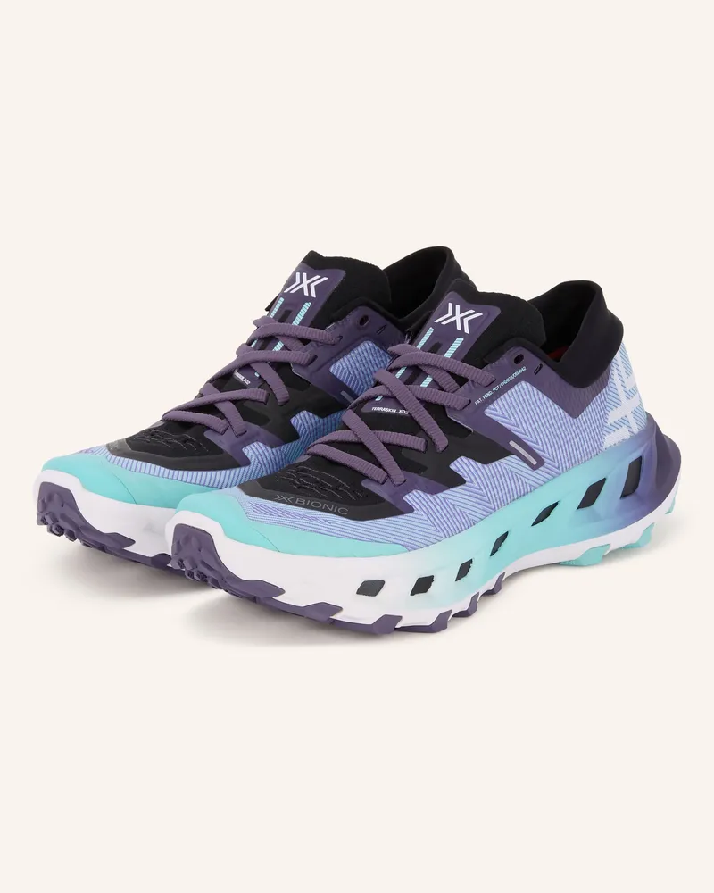 X-Bionic Trailrunning-Schuhe Terraskin x02 lila Schwarz