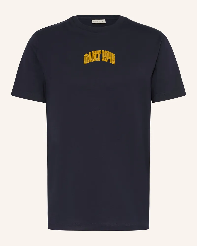Gant T-Shirt blau Dunkelblau