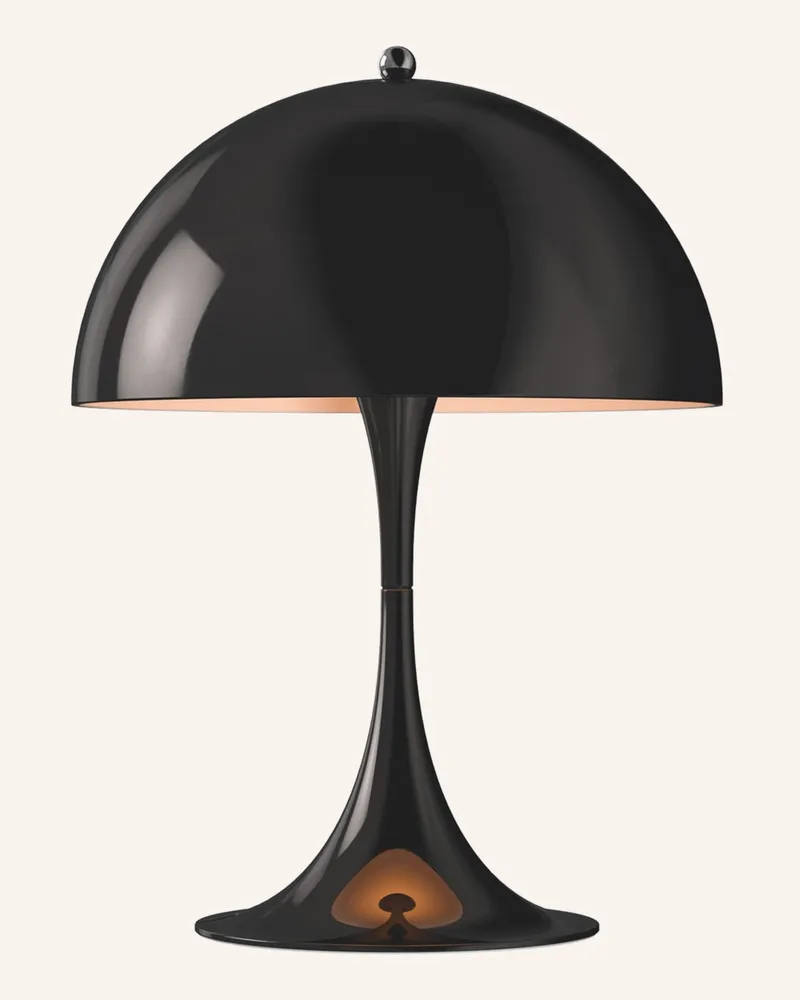 Louis Poulsen Tischleuchte Panthella Mini schwarz Schwarz