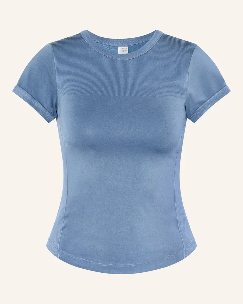 Varley T-Shirt Casper Seamless blau Hellblau