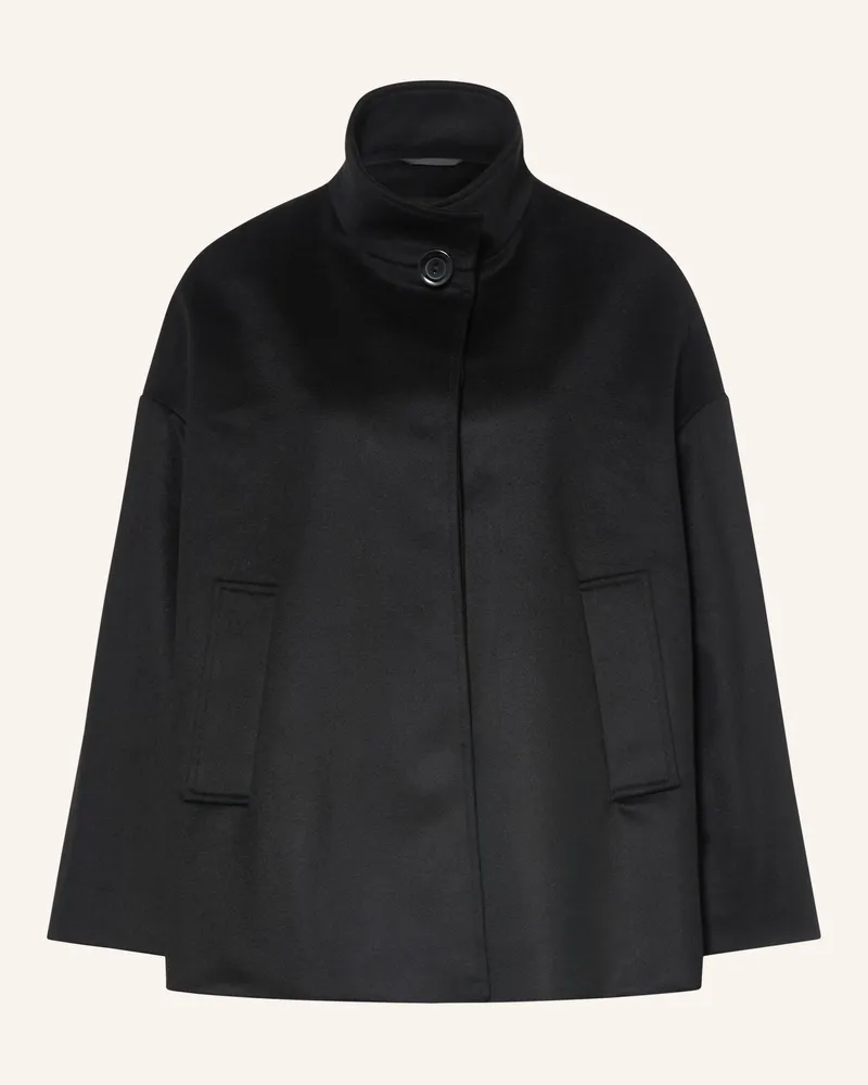 Cinzia Rocca Cashmere-Jacke schwarz Schwarz