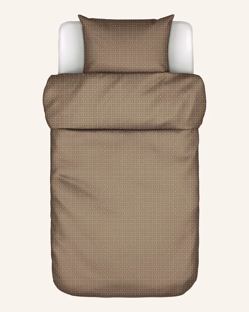 Marc O'Polo Bettwäsche Suni braun Braun