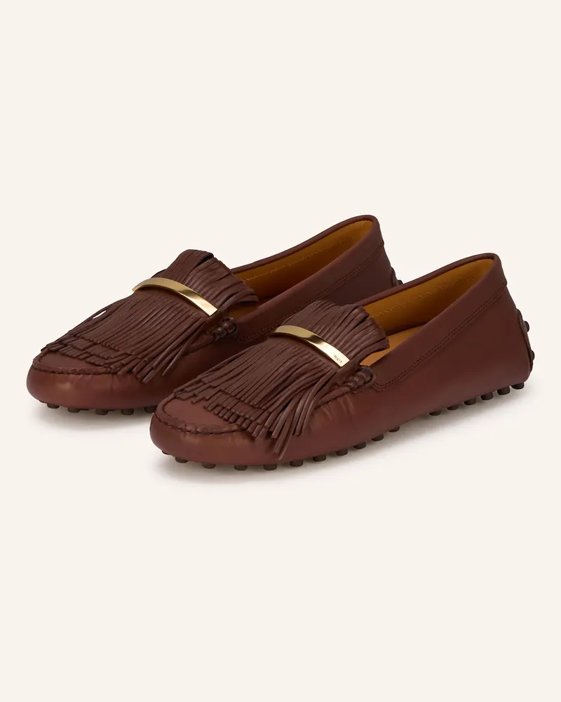 TOD'S Mokassins Braun