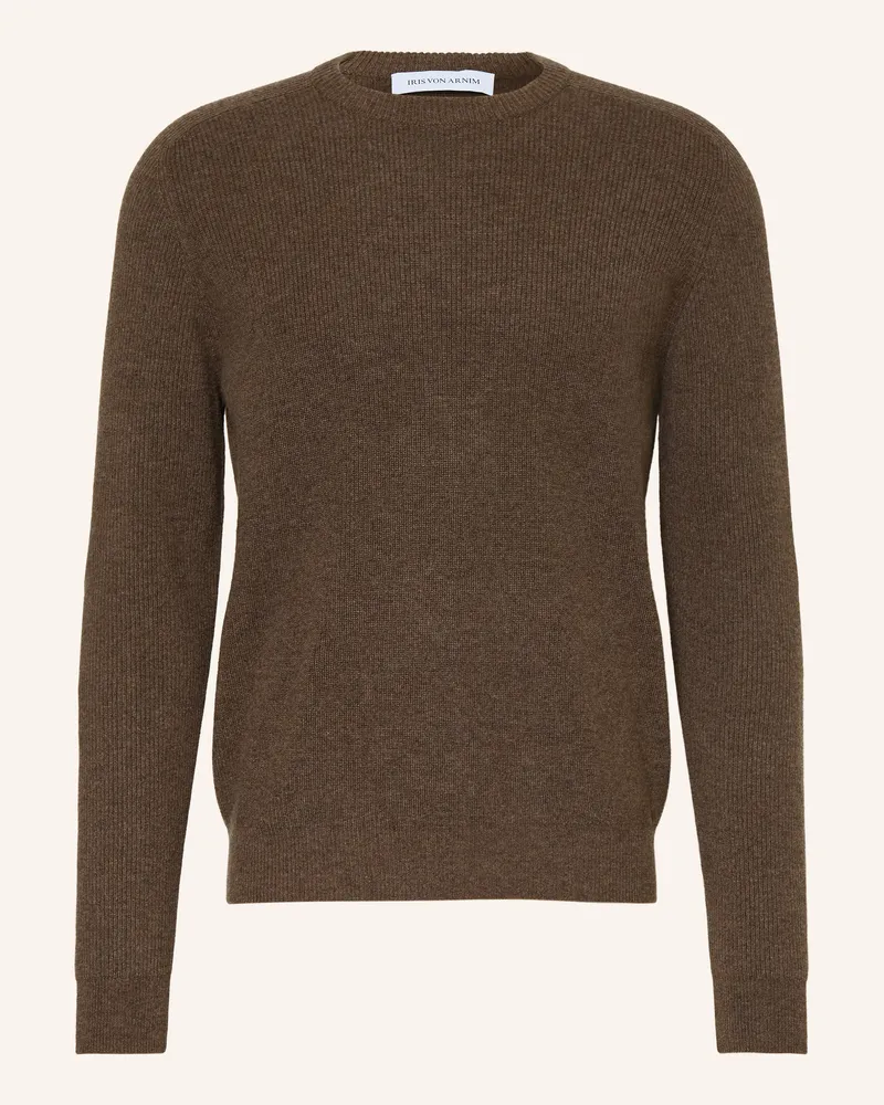 Iris von Arnim Cashmere-Pullover Willy braun Taupe