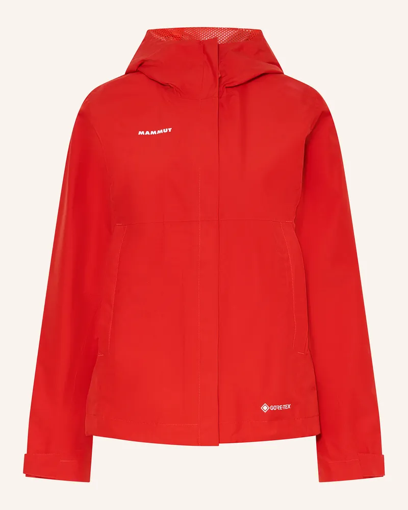Mammut Funktionsjacke TREELINE LIGHT HS HOODED Rot