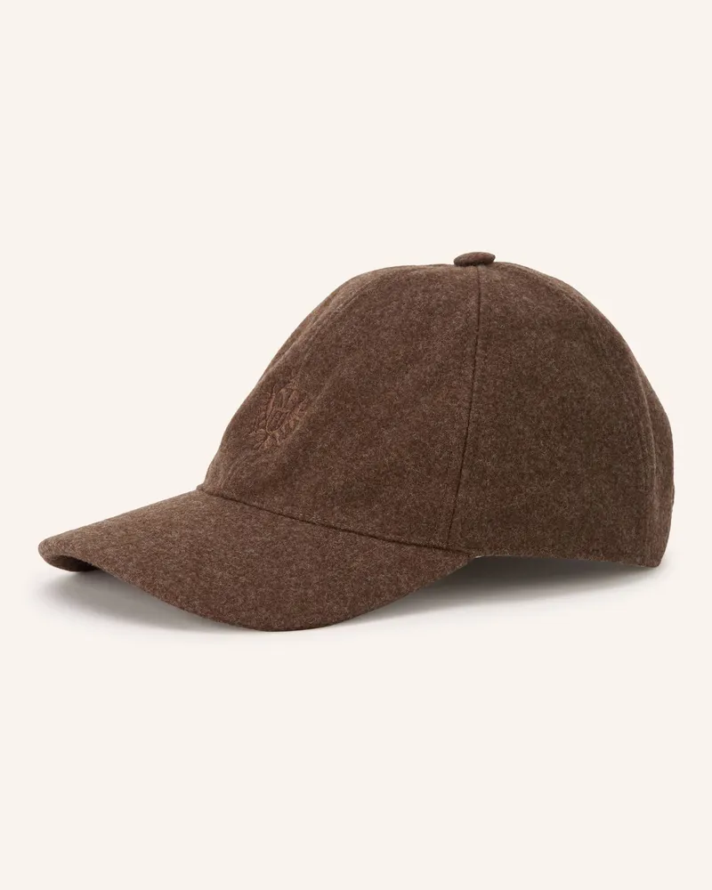 Habsburg Cap braun Dunkelbraun