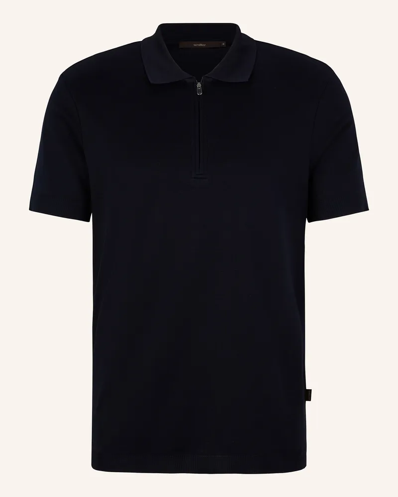 windsor. Poloshirt Dunkelblau