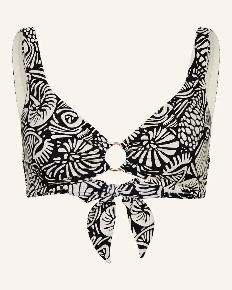 Seafolly Australia Bralette-Bikini-Top SHELLS Schwarz