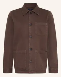 Nudie Jeans Overshirt BARNEY Braun