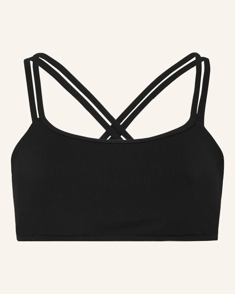 MYMARINI Bustier-Bikini-Top  Sunny Top Swim Apparel Mit Uv-Schutz 50+ schwarz Schwarz