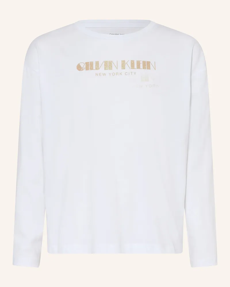 Calvin Klein Longsleeve weiss Weiss
