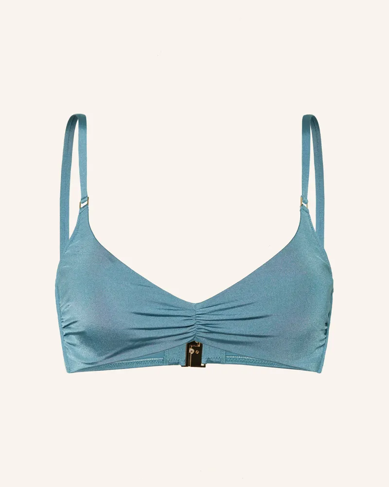watercult Bralette-Bikini-Top SHIMMERING SOLIDS Türkis