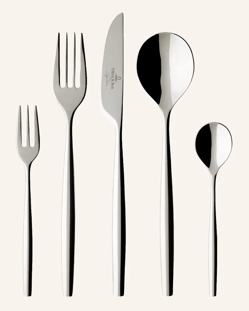 Villeroy & Boch Tafelbesteck 30tlg. Metrochic silber Silber
