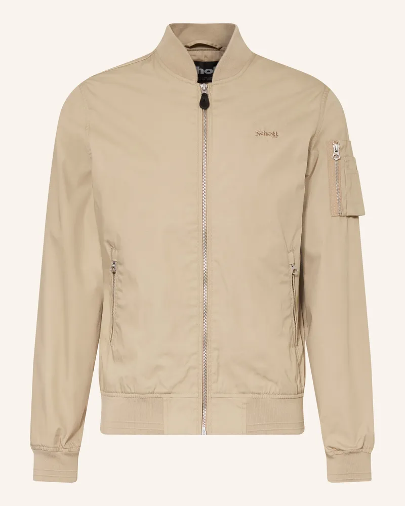 Schott N.Y.C Blouson Cabers beige Beige