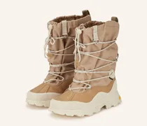 Schnürboots Metropeak beige