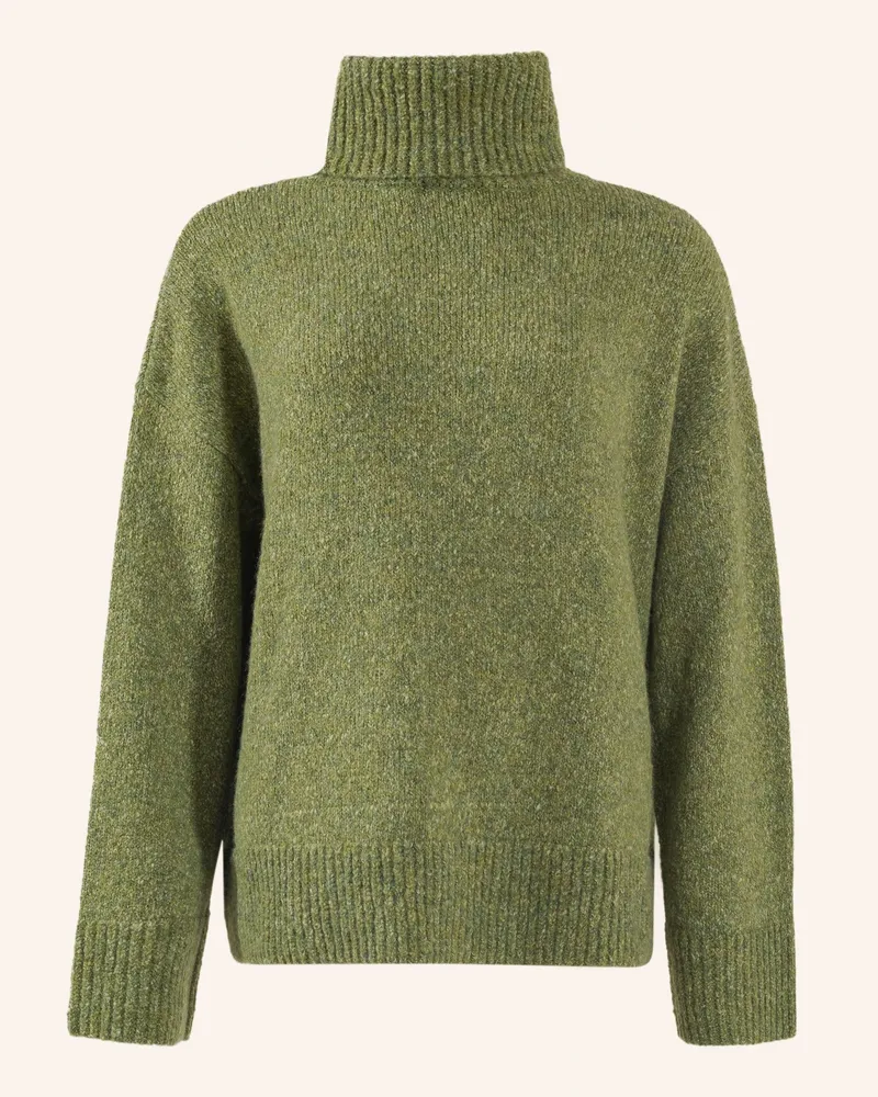 ADLYSH Oversized Pullover Mit Wolle gruen Grün