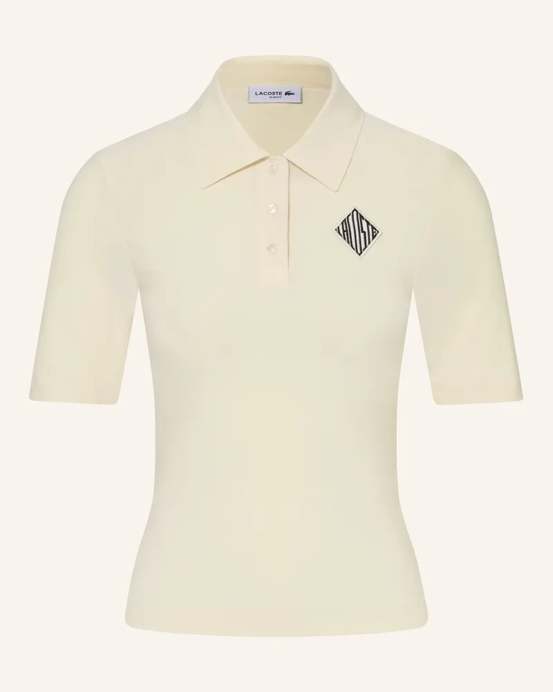 Lacoste Jersey-Poloshirt Hellgelb