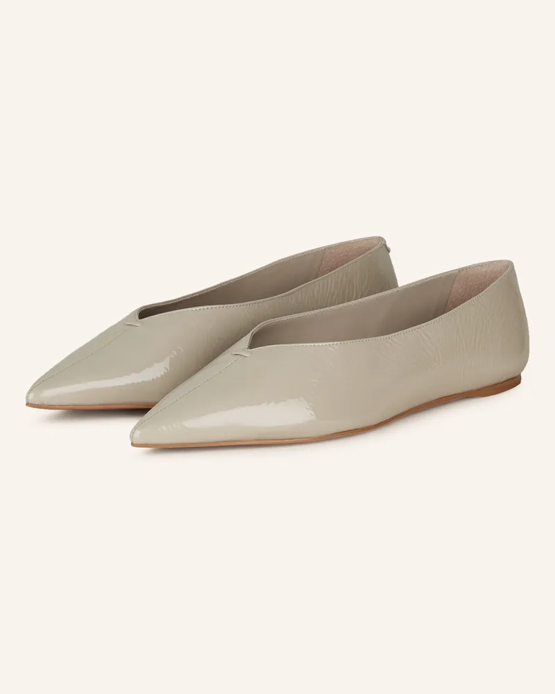 CARRANO Lackballerinas Beige