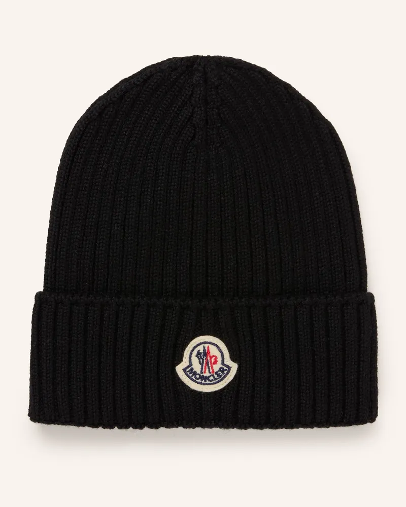 Moncler Mütze schwarz Schwarz