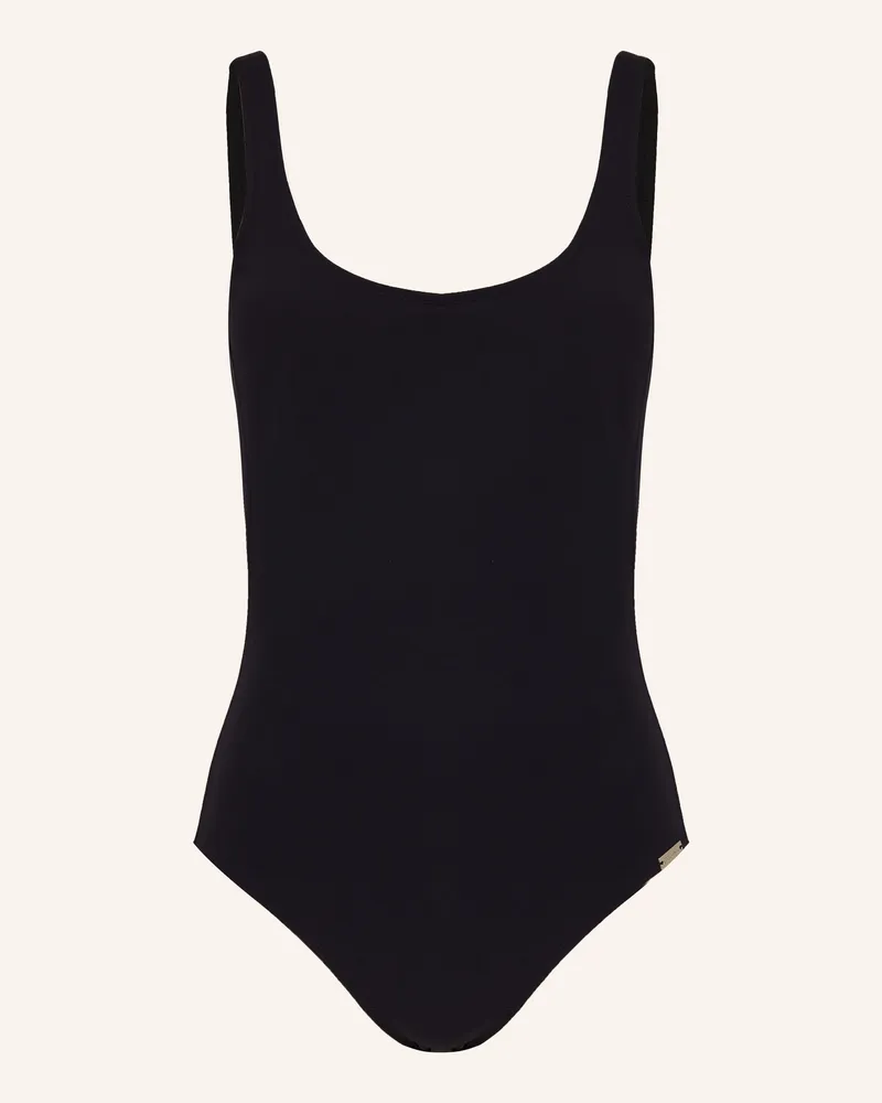 Charmline Shape-Badeanzug Wellness Essentials schwarz Schwarz