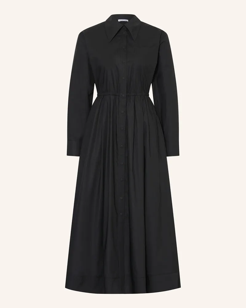 Mrs & HUGS Hemdblusenkleid schwarz Schwarz