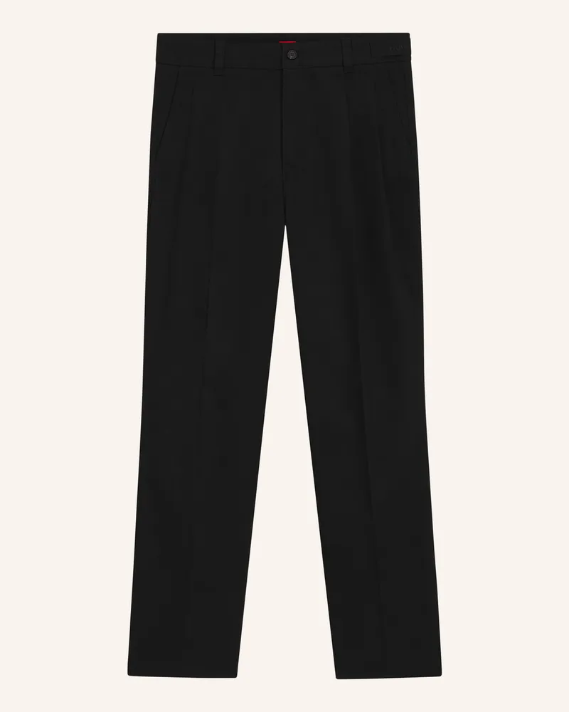 HUGO BOSS Casual Hose ZENAR253 Regular Fit Schwarz