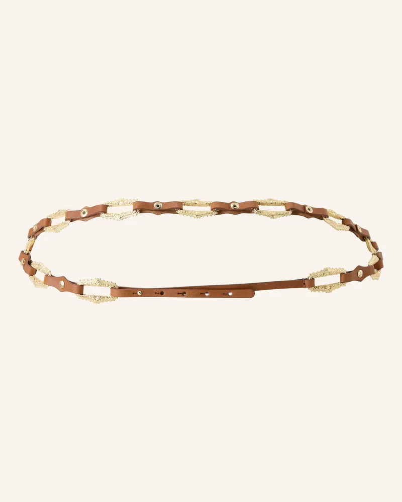 ba&sh Ledergürtel Baptiste braun Braun