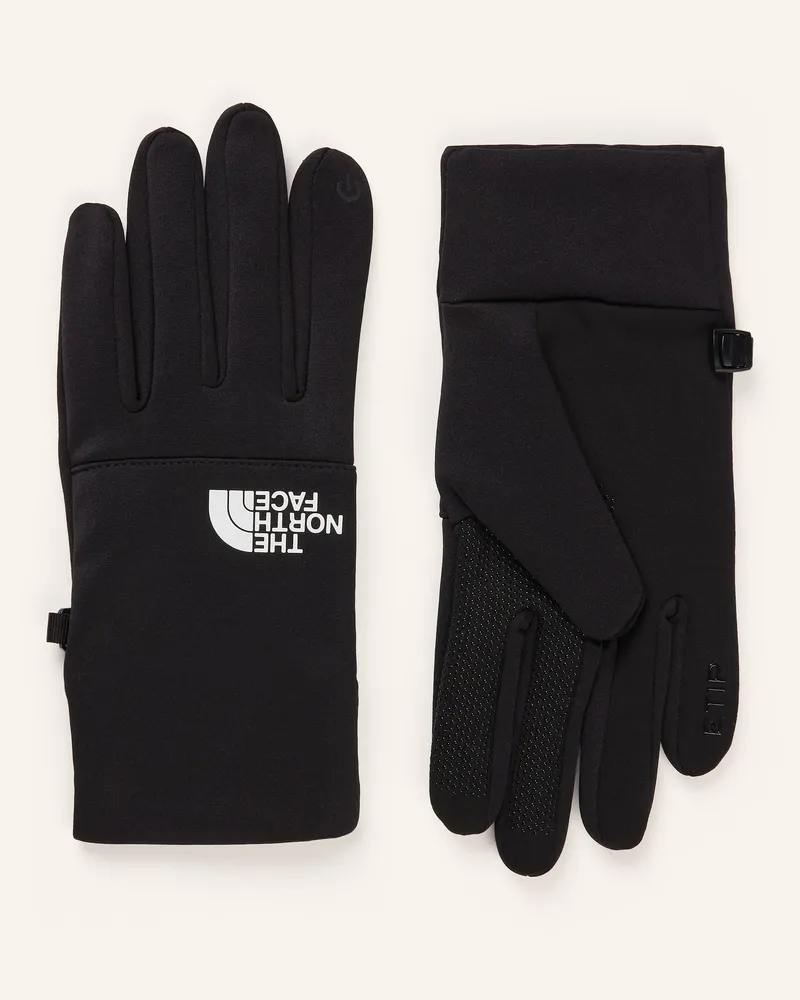The North Face Multisport-Handschuhe ETIP mit Touchscreen-Funktion Schwarz