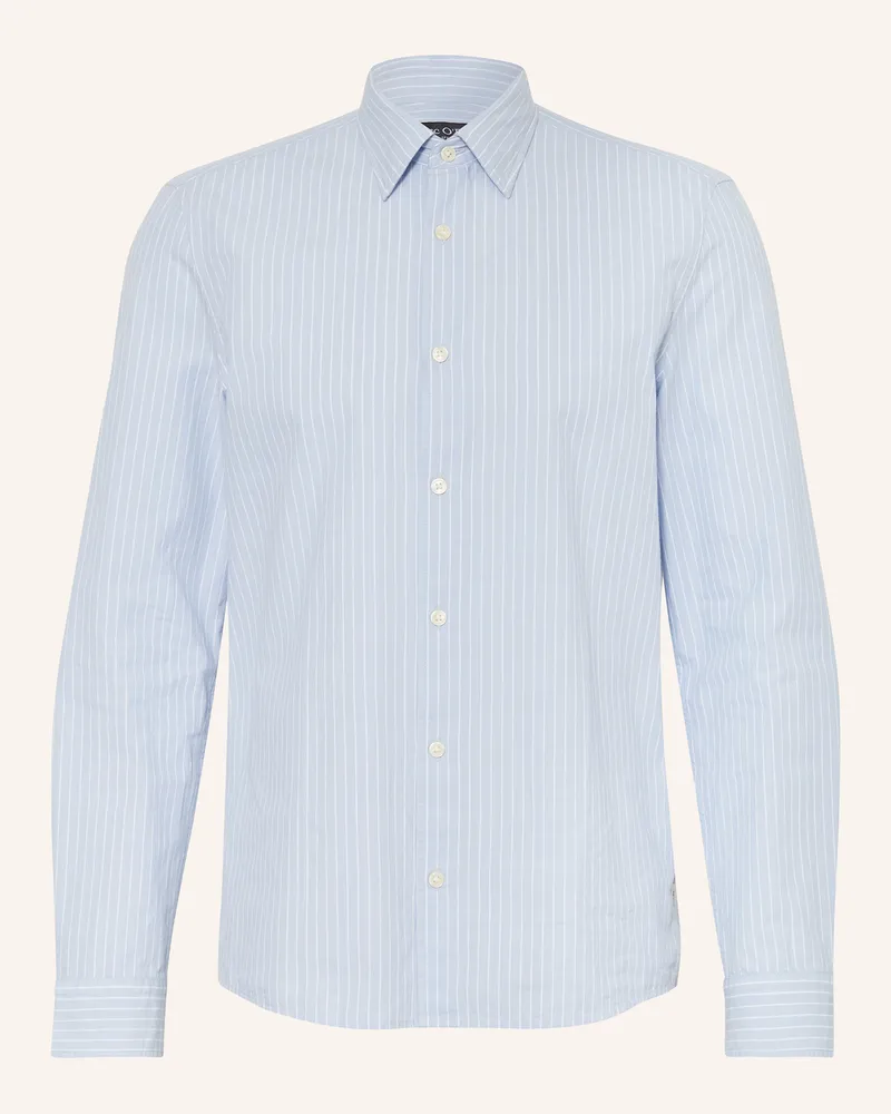Marc O'Polo Hemd Shaped Fit Hellblau