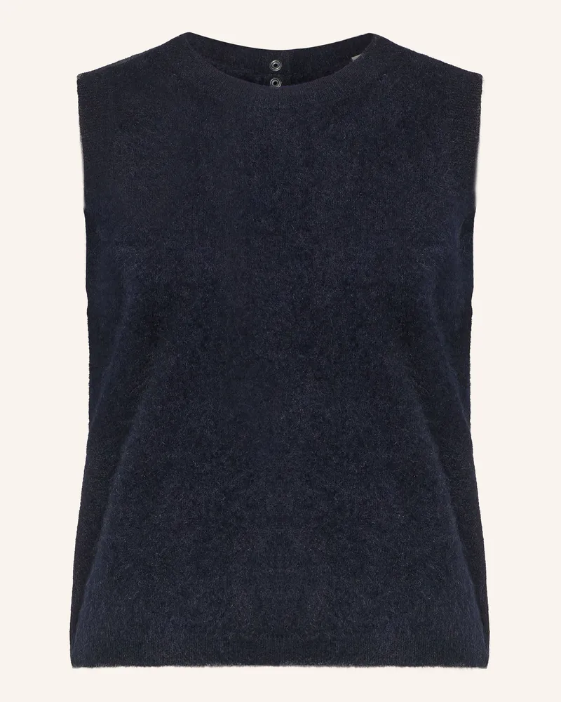 AllSaints Strickweste Ada Aus Cashmere blau Dunkelblau