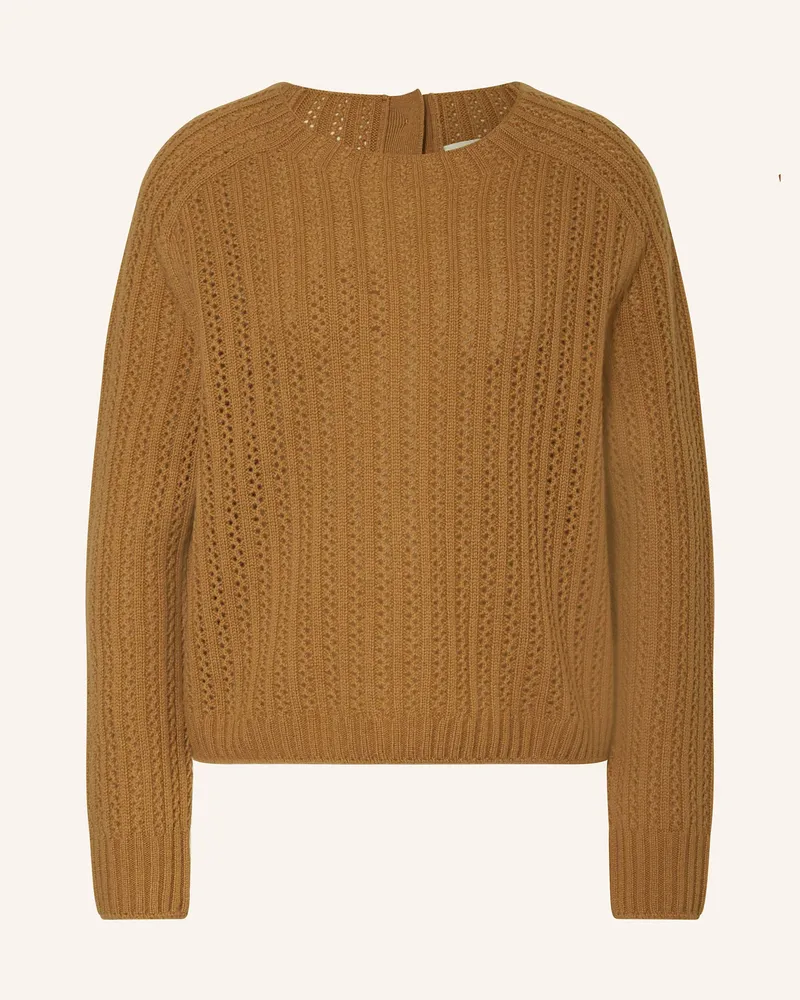 Marc O'Polo Strickjacke beige Camel