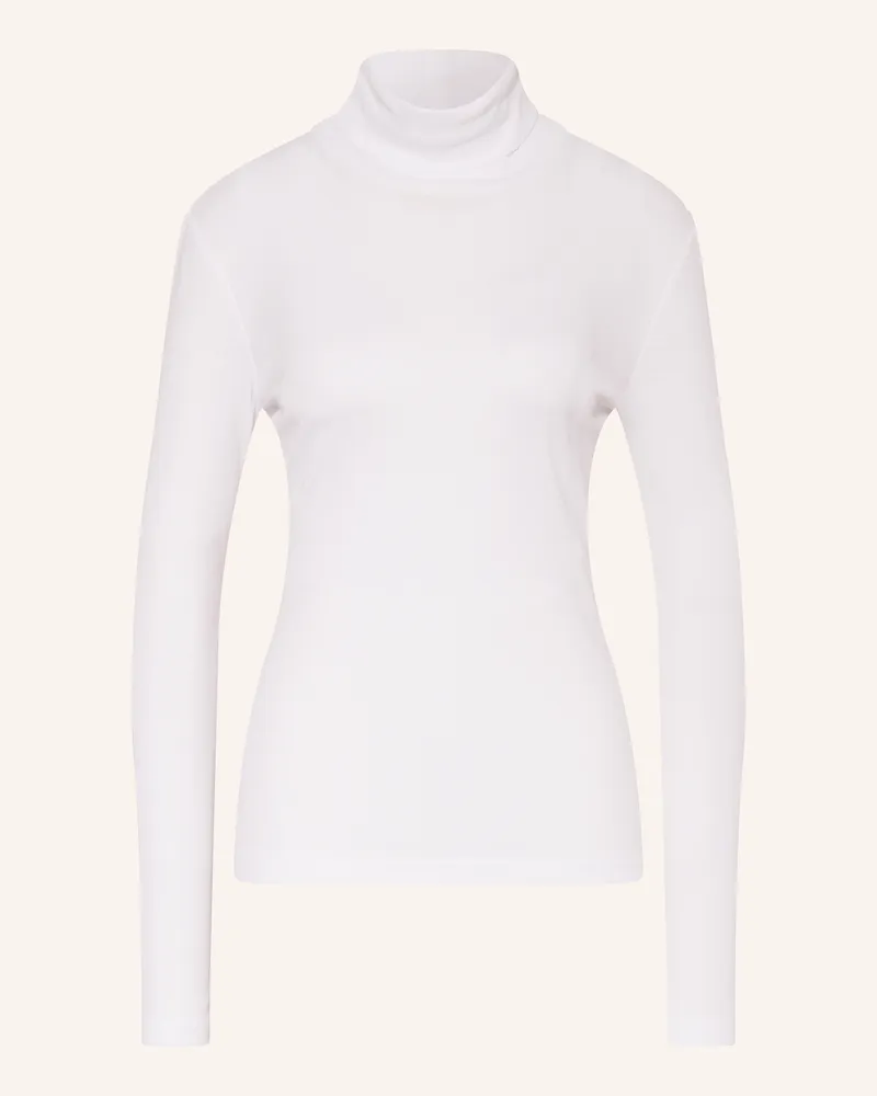 Mrs & HUGS Rollkragenshirt weiss Weiss
