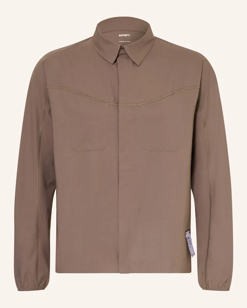 Satisfy Overshirt Peaceshell™ braun Braun