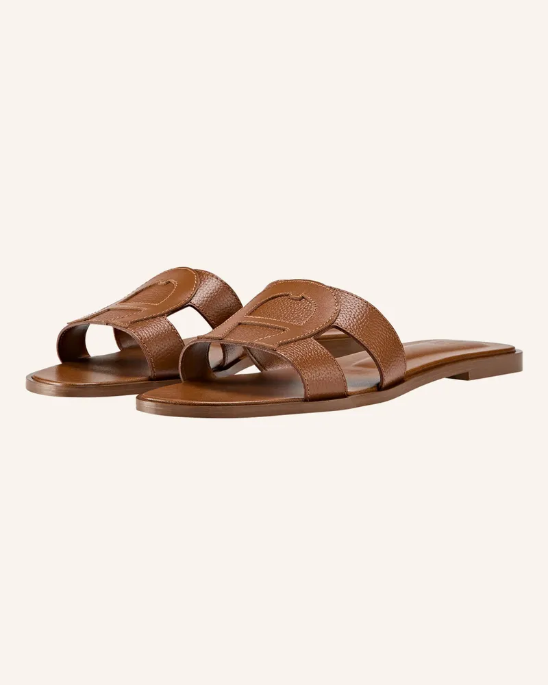 Aigner slide sandal LARA 1A Cognac