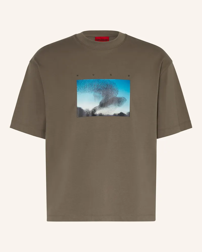 HUGO BOSS T-Shirt DORIZON Khaki