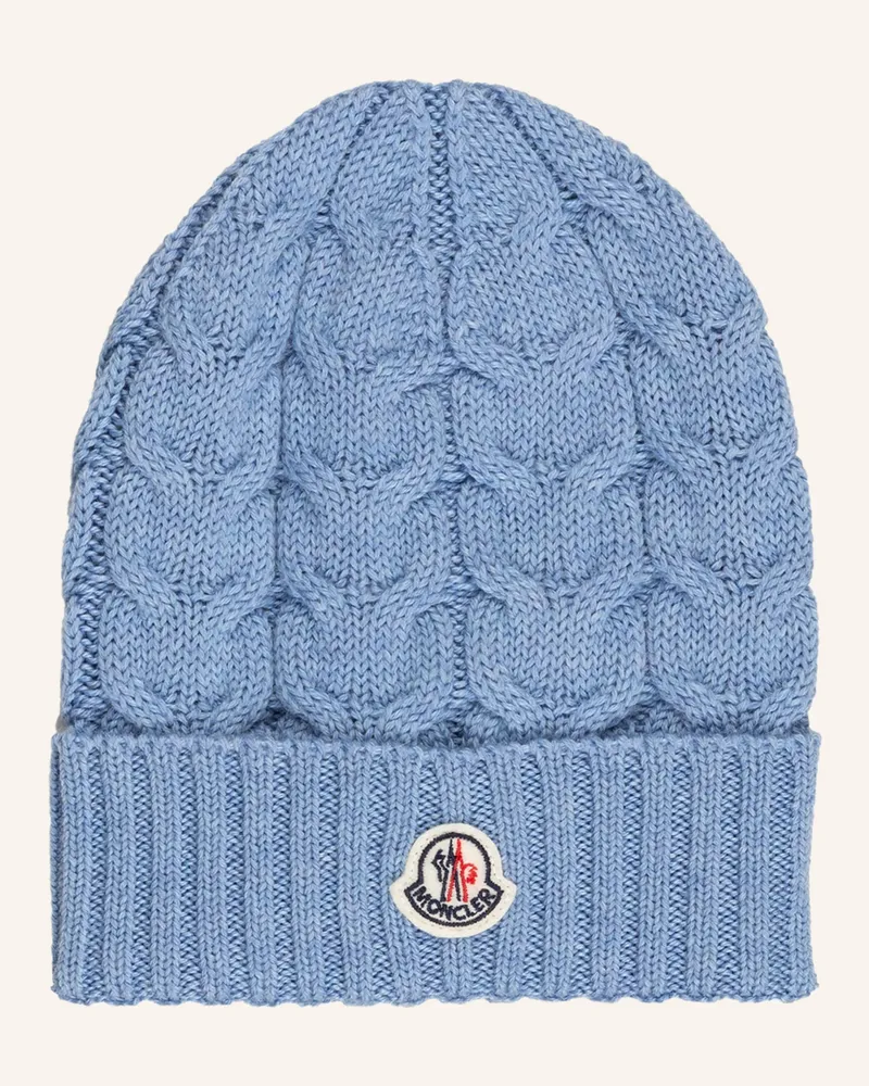 Moncler Mütze Hellblau