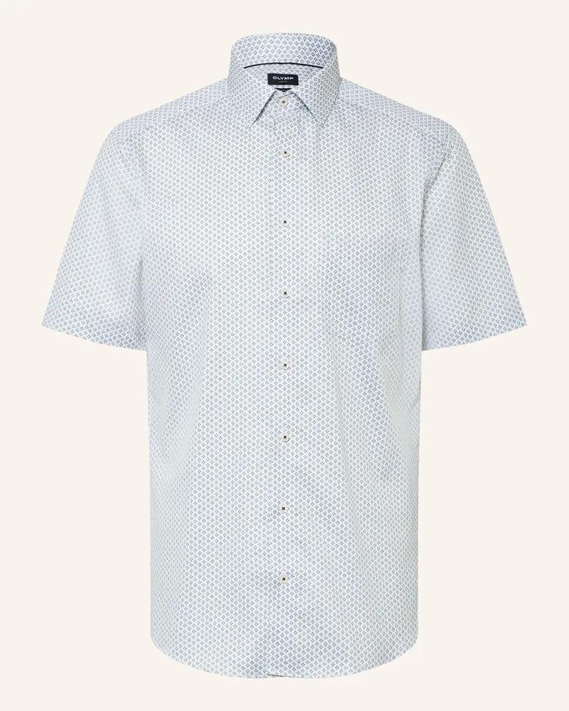 Olymp Halbarm-Hemd Luxor Modern Fit gruen Oliv