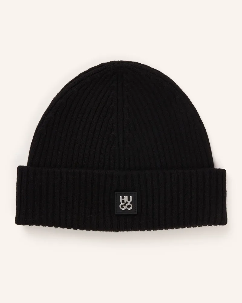 HUGO BOSS Mütze Xola schwarz Schwarz