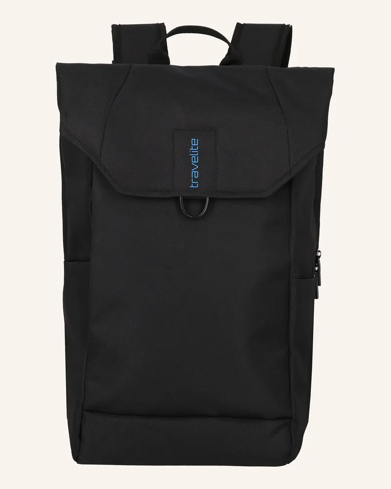 Travelite Rucksack Pathway Fold 24 L Mit Laptop-Fach schwarz Schwarz