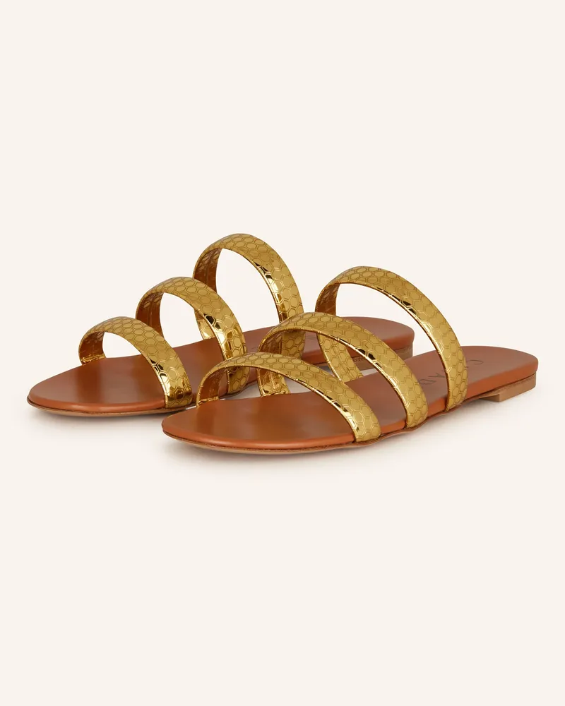 Casadei Sandalen ATOMIUM Gold