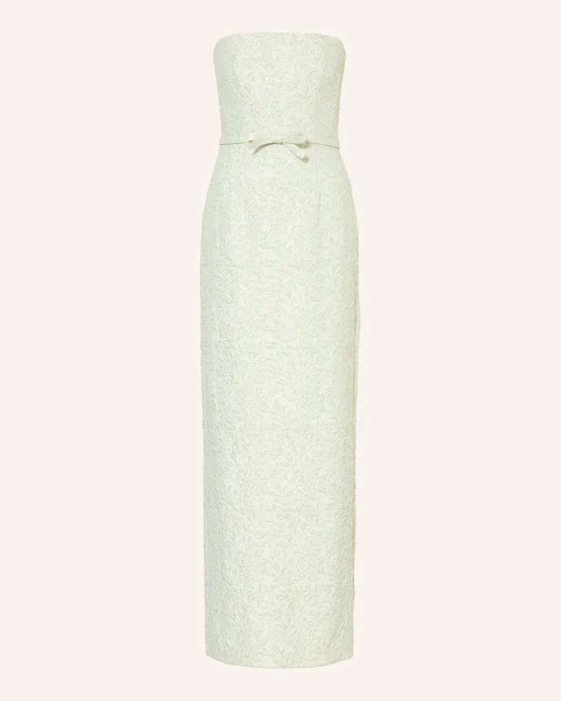 Adrianna Papell Abendkleid aus Jacquard mit Glitzergarn Mint