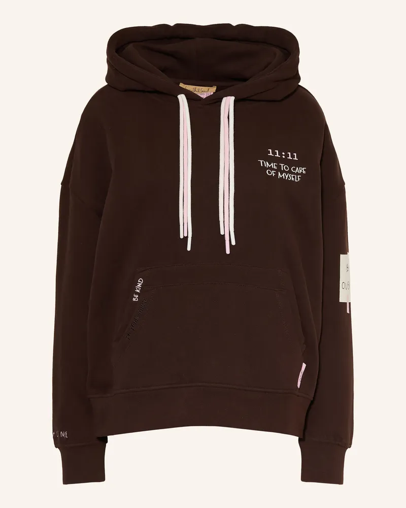 Smith & Soul Oversized-Hoodie braun Dunkelbraun