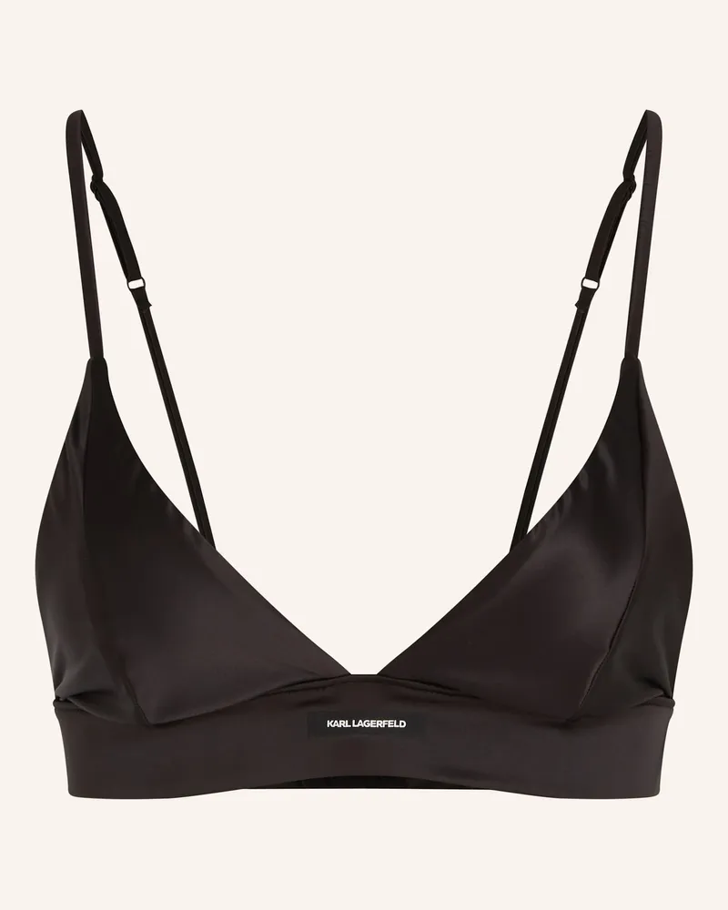 Karl Lagerfeld Top Schwarz