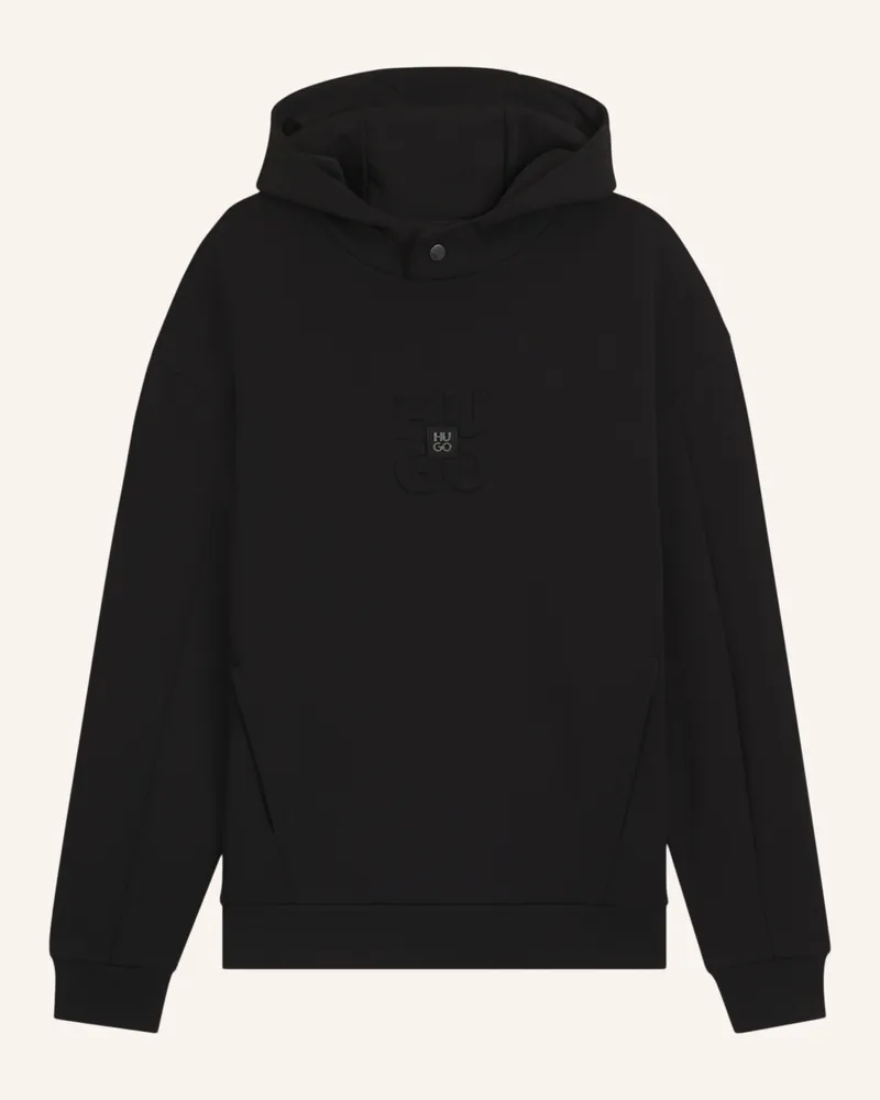 HUGO BOSS Sweatshirt DEBOSTACO Relaxed Fit Schwarz