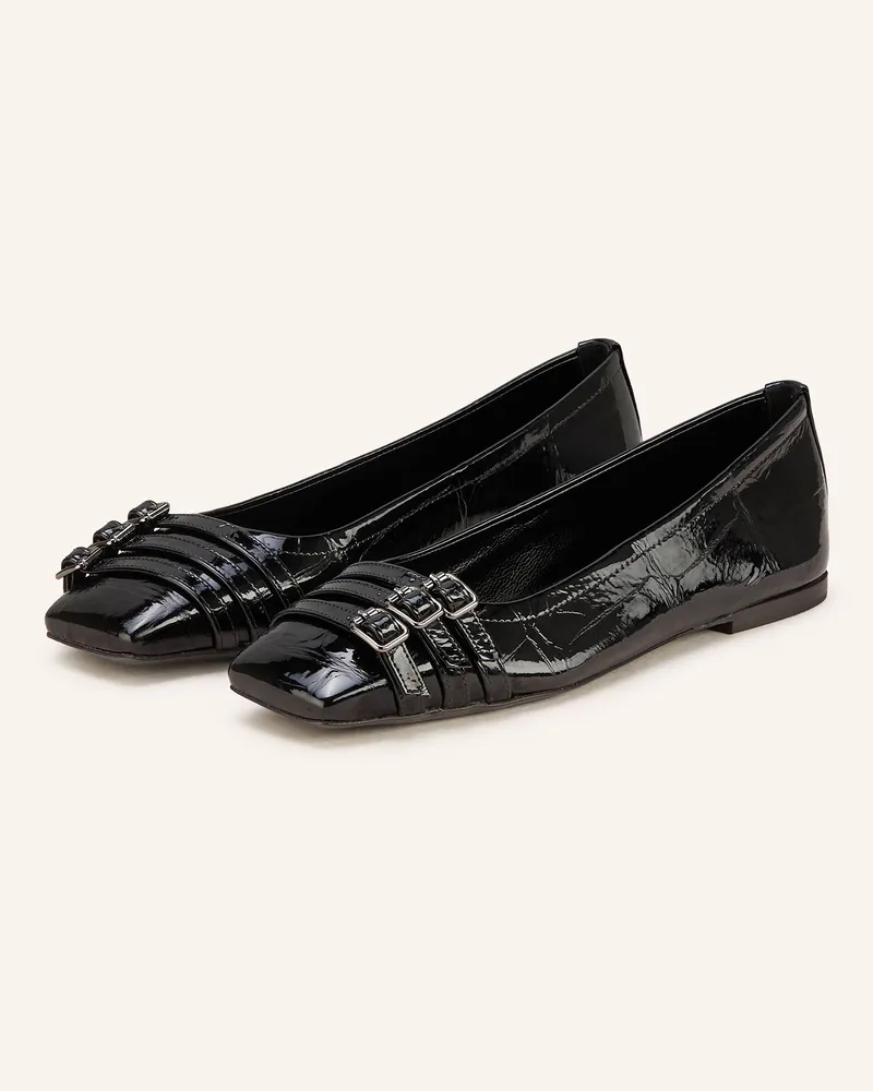 Kennel & Schmenger Lackballerinas LEILA Schwarz