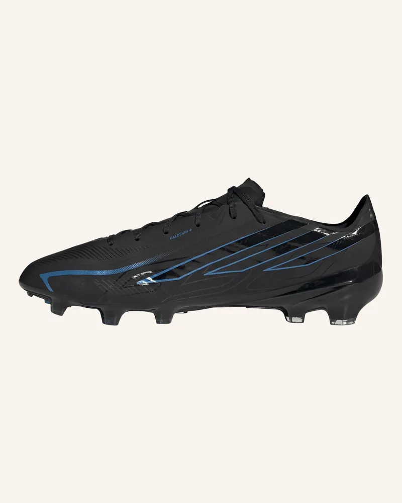 adidas f50 Hyperfast Pro Fussballschuh, Feste Böden schwarz Schwarz