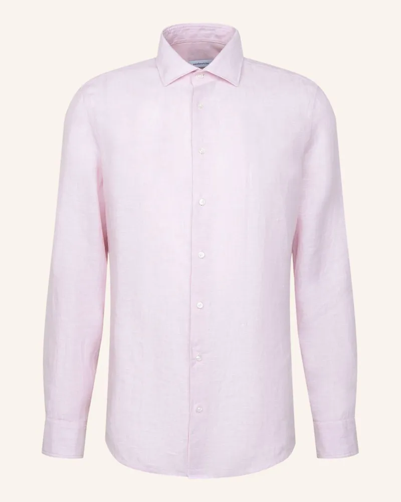 Seidensticker Leinenhemd Slim Fit rosa Rosa