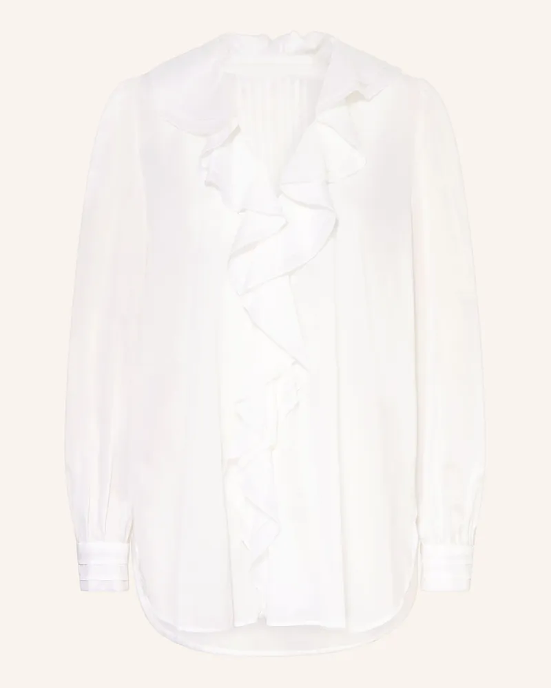 Riani Bluse mit Volants Weiss